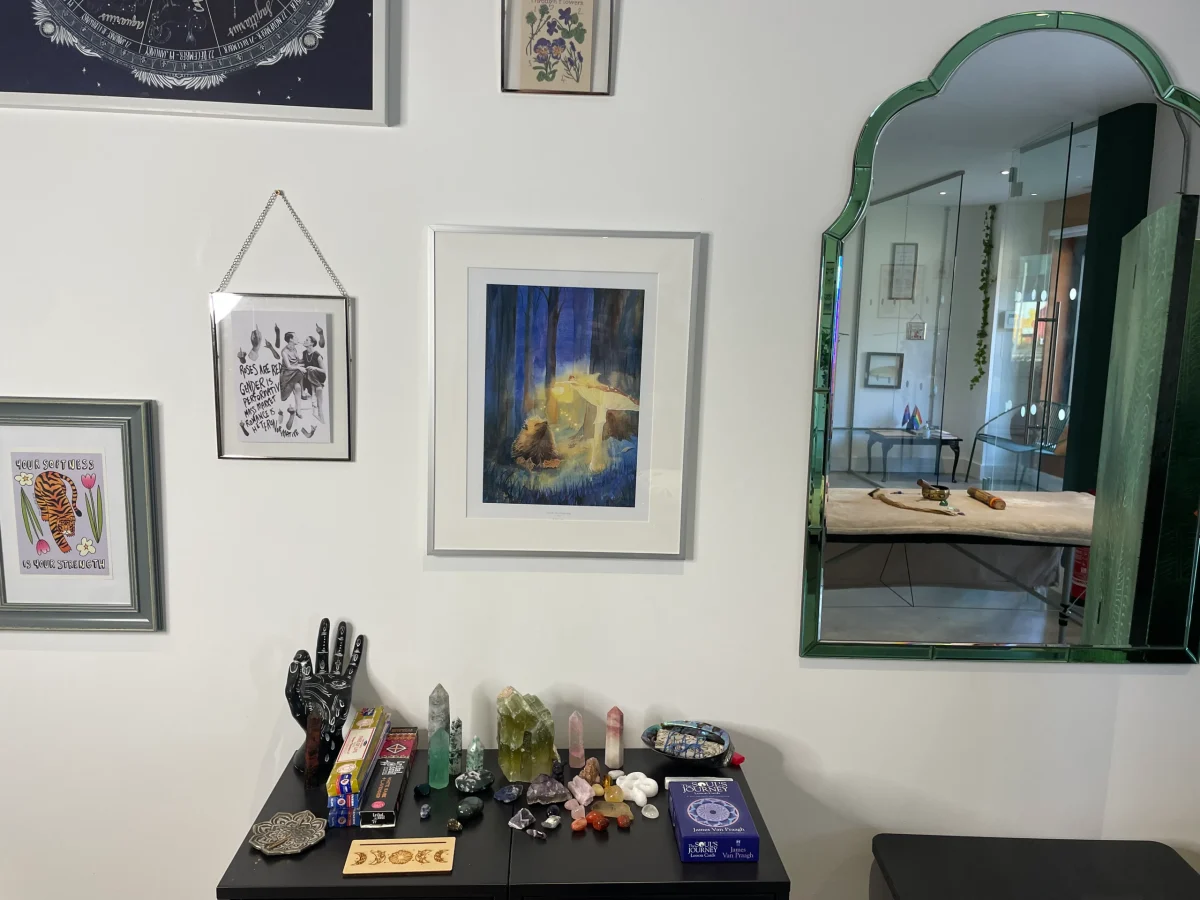 Somatic and Holistic Therapy room in Portobello, Leith