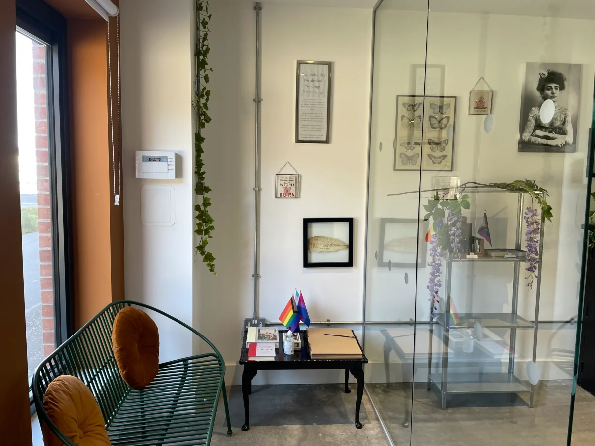Somatic and Holistic Therapy room in Portobello, Leith
